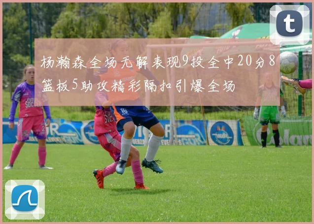 杨瀚森全场无解表现9投全中20分8篮板5助攻精彩隔扣引爆全场